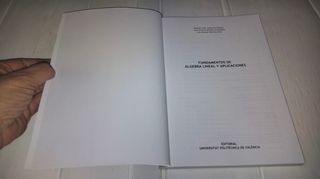 Fundamentos de Álgebra Lineal y Aplicaciones