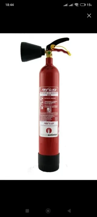 Extintor CO2 2kg Caducado - Solo Acuarios