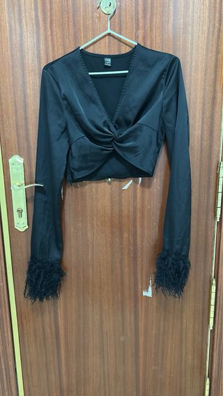 Blusitas verdes y verde oliva talla única