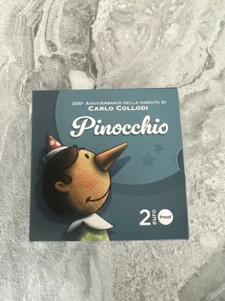 2 euros Italia 2026 Pinocho Proof