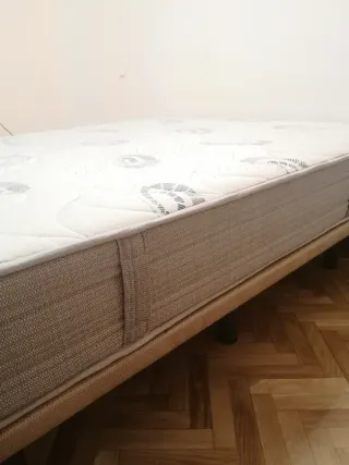 Colchón Flex Harmony 150x90 + base tapizada