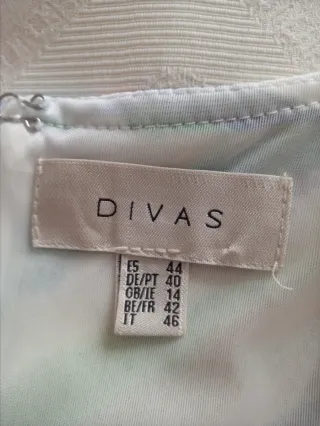 Vestido estampado multicolor Divas