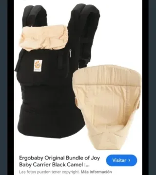 Mochila Ergobaby Bundle of Joy Portabebés + Insert