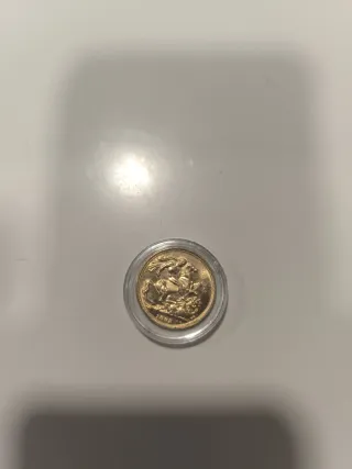 Soberano de oro Victoria Velada