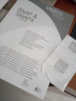 Silla de paseo Valco Snap 4 gris