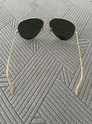 Gafas de sol Ray-Ban Aviador Vintage Doradas