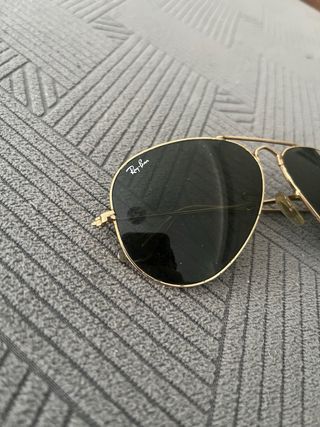 Gafas de sol Ray-Ban Aviador Vintage Doradas