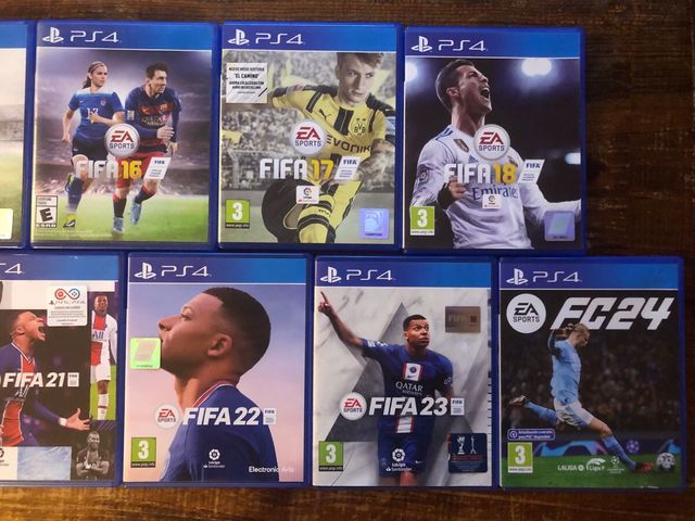 Pack 8 FIFA PS4 (PlayStation 4) - Vários Títulos