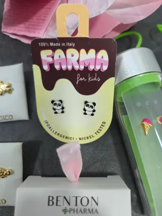 Pendientes Hipoalergénicos Benton Pharma