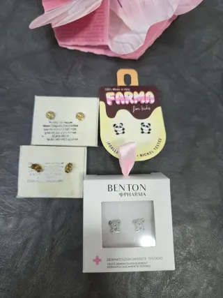 Pendientes Hipoalergénicos Benton Pharma