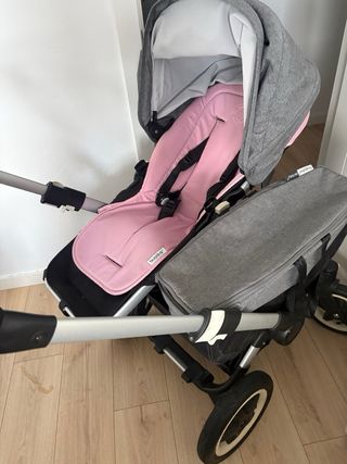 Carrito Bugaboo Doble Rosa