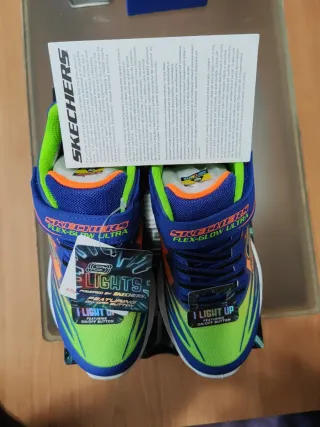 Skechers Flex-Glow Ultra Scarpa Bambini con Luci