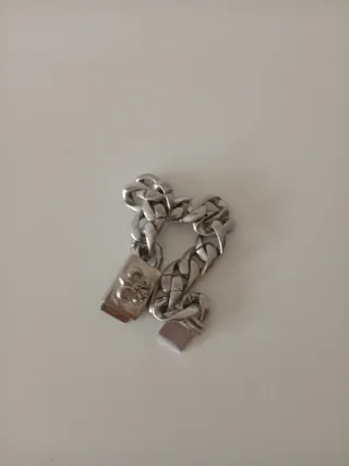 Esclava cubana Acero Inoxidable Mezclado con plata