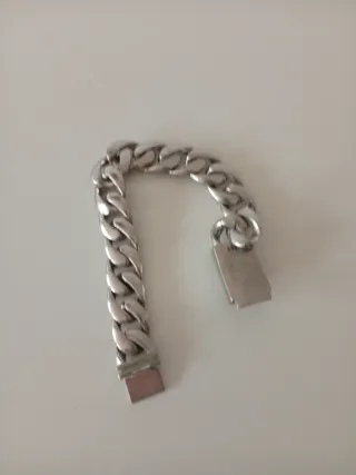 Esclava cubana Acero Inoxidable Mezclado con plata