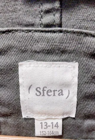 Chaqueta militar Sfera verde Talla 13-14 años