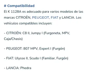 Filtro habitáculo Filtron K1128A EAN5904608901286