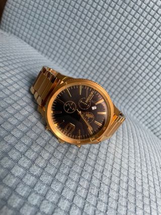 Reloj Diesel Dorado Negro