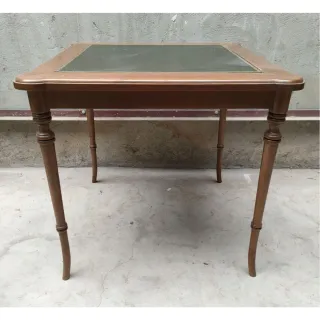 Mesa de juego inglesa + 4 sillas rejilla