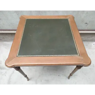 Mesa de juego inglesa + 4 sillas rejilla