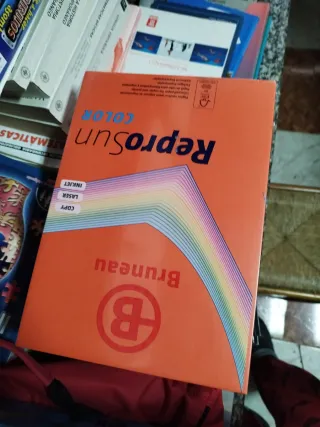 Paquetes Folios Color A4 Bruneau 2000 fólios 80g