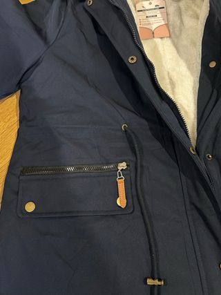 Abrigo mujer XL azul oscuro