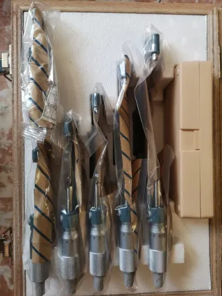 Juego de Micrómetros, Mitutoyo