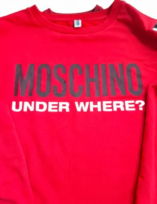 Sudadera Moschino Underwear M Roja