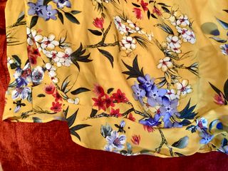 Vestido amarillo estampado Rut & Circle T.XS