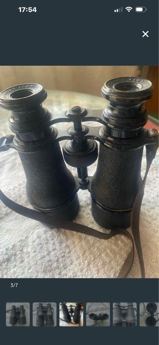 Prismáticos negros para colgar