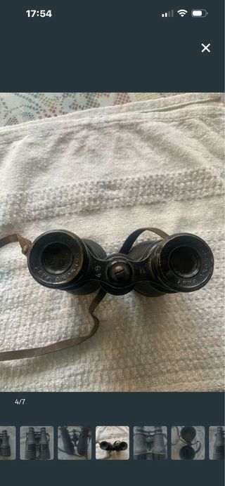 Prismáticos negros para colgar