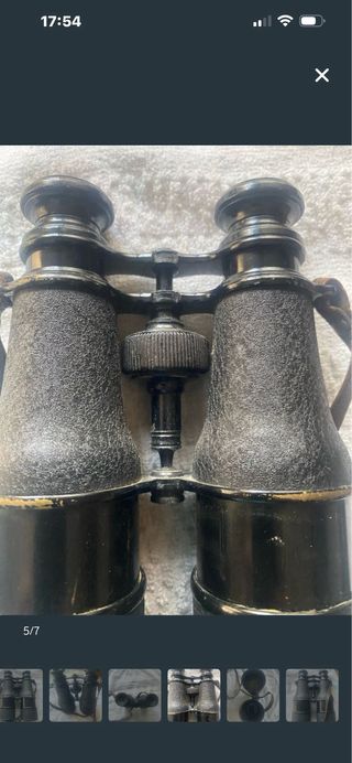 Prismáticos negros para colgar