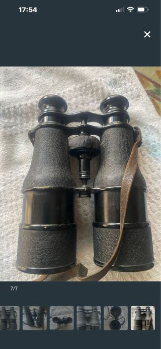 Prismáticos negros para colgar