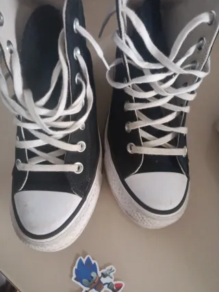 Converse negras número  36 Chuck Taylor all star