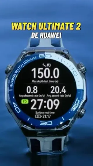 Huawei Watch Ultimate 2 Azul/Plata