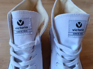 Zapatillas Victoria plataforma blancas