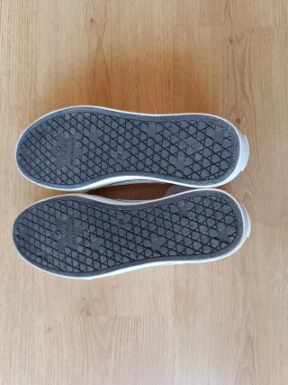 Zapatillas Victoria plataforma blancas