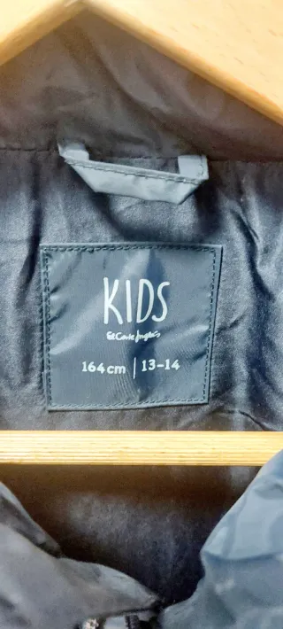 Chaleco acolchado azul Talla 13-14 años