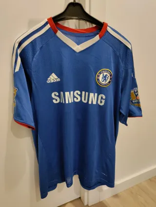 Camiseta Chelsea FC 2011/12 Essien #5 Talla M