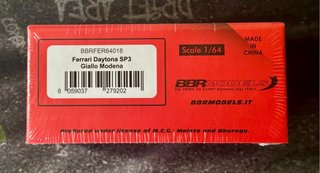 BBR Models 1/64 Ferrari Daytona SP3 Giallo Modena