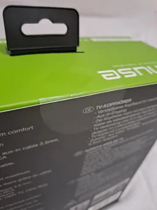 Auriculares Muse M-275 CTV TV Negros/Grises