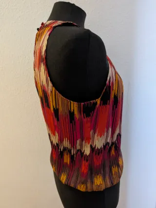 Blusa Worthington Petite sin mangas estampada