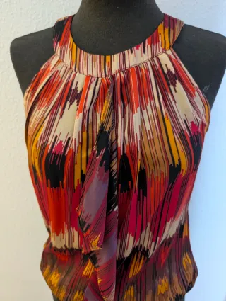 Blusa Worthington Petite sin mangas estampada