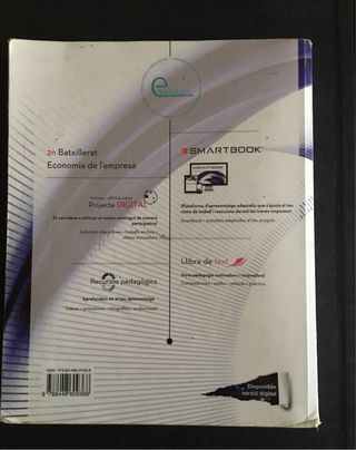 LA - Economia de l'empresa 2 Batxillerat. Llibr...