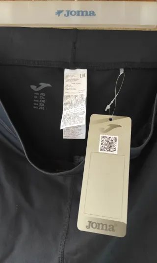 Mallas running Joma Talla XXL Negro