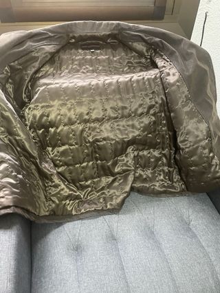 Chaqueta de piel hombre desgastada