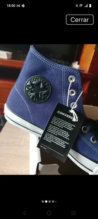 Converse All Star Azul Talla 43