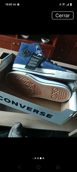 Converse All Star Azul Talla 43