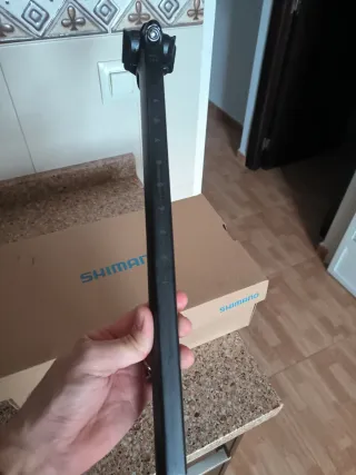 Tija carbono 400 mm   Cube agree c62