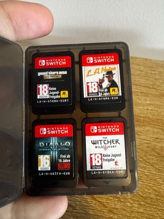 Nintendo Switch Juegos (4uds)