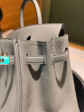 Borsetta Hermès Grigia